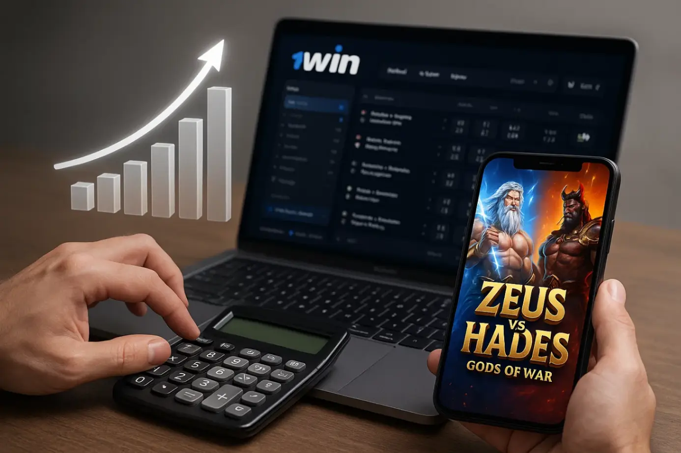 Инновации казино 1Win: эффективность ставок в слоте Zeus vs Hades – Gods of War